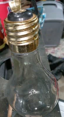 Vintage 1987 Bud Light Light Bulb Glass Dispenser Pitcher Anheuser-Busch - Thumbnail 7