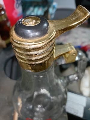 Vintage 1987 Bud Light Light Bulb Glass Dispenser Pitcher Anheuser-Busch - Thumbnail 12