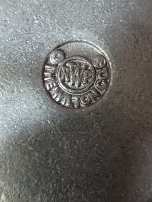 Vintage Wilton Armetale French Quarter Fruit Bowl 9" RWP Pewter-Look - Thumbnail 7