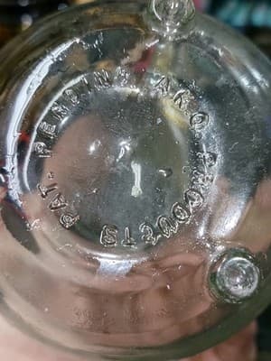 Vintage 1987 Bud Light Light Bulb Glass Dispenser Pitcher Anheuser-Busch - Thumbnail 4