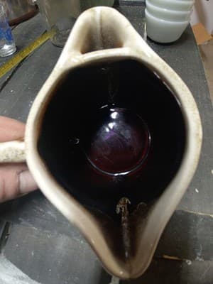 Vintage Pfaltzgraff Brown Drip Gravy Boat 436 3 1/2" Tall - Thumbnail 10