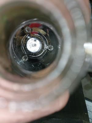 Vintage 1987 Bud Light Light Bulb Glass Dispenser Pitcher Anheuser-Busch - Thumbnail 5