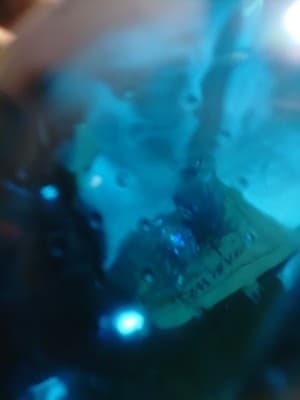 3 Decorative Small Vases . Colored Glass - Thumbnail 10