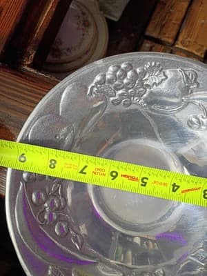 Vintage Wilton Armetale French Quarter Fruit Bowl 9" RWP Pewter-Look - Thumbnail 5