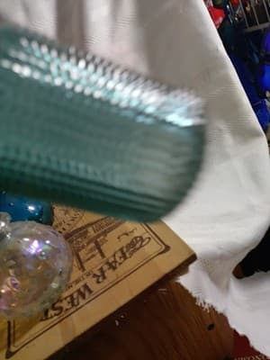 3 Decorative Small Vases . Colored Glass - Thumbnail 12