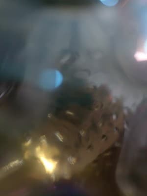 3 Decorative Small Vases . Colored Glass - Thumbnail 11