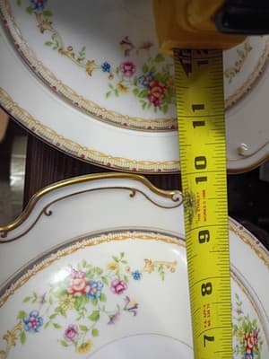 Vintage National China Patricia Pattern Round Covered Vegetable Tureen - Japan - - Thumbnail 5