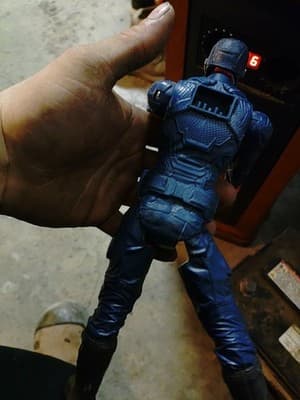 Marvel Avengers Endgame Captain America 2018 Hasbro 12" Action Figure Titan Hero - Thumbnail 3