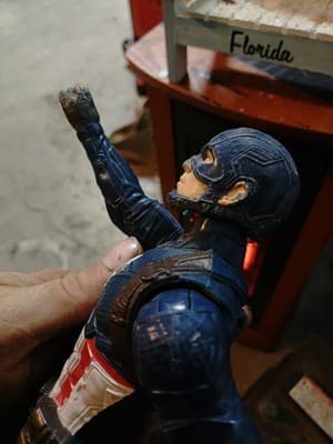 Marvel Avengers Endgame Captain America 2018 Hasbro 12" Action Figure Titan Hero - Thumbnail 5