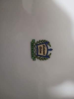 Vintage National China Patricia Pattern Round Covered Vegetable Tureen - Japan - - Thumbnail 13