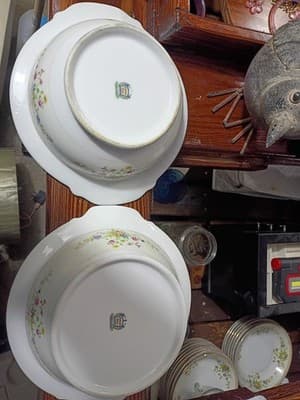 Vintage National China Patricia Pattern Round Covered Vegetable Tureen - Japan - - Thumbnail 11