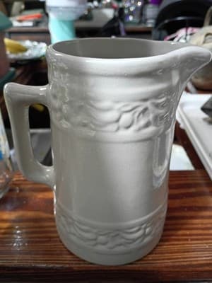 Red Wing Stoneware Pitcher Stager Drug Clara City MN - Commemorative Red Wing... - Thumbnail 5