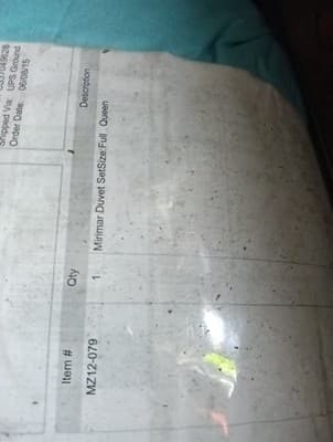 4 Peice Mi Zone Duvet Bedding Set. Full/Queen - Thumbnail 3