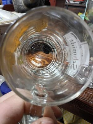 Vintage Schmidt Beer Wildlife Collector Series Glass Mugs - Bald Eagle & Walleye - Thumbnail 6