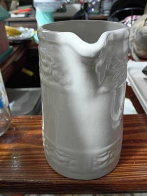 Red Wing Stoneware Pitcher Stager Drug Clara City MN - Commemorative Red Wing... - Thumbnail 6