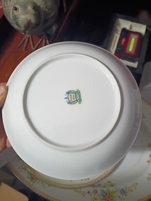 16-Pc National China Patricia Set - NO CHIPS - 15.5" XL Platter, Sugar/Creamer, - Thumbnail 7