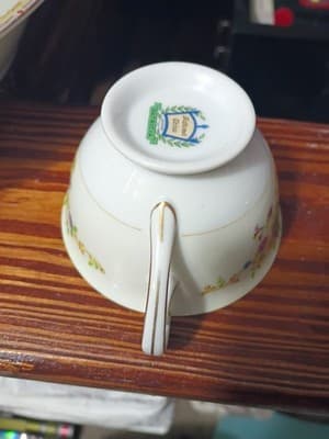 14-Pc Vintage National China Patricia Set - Service for 4 + Gravy Boat & Serving - Thumbnail 13