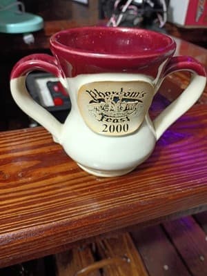 Banner Oak Pottery Phantom’s Feast 2000 Mug MN Renaissance Festival Craig... - Thumbnail 2