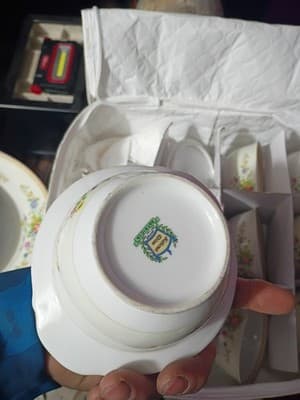 16-Pc National China Patricia Set - NO CHIPS - 15.5" XL Platter, Sugar/Creamer, - Thumbnail 14