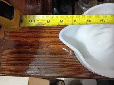 Vintage Sunkist Milk Glass Juice Reamer McKee Glass Pat 68764 1920s Kitchenware - Thumbnail 6