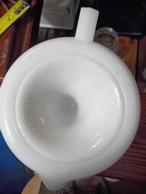 Vintage Sunkist Milk Glass Juice Reamer McKee Glass Pat 68764 1920s Kitchenware - Thumbnail 7