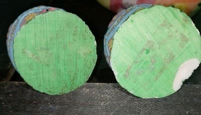 VTG Hand Painted Ceramic Easter Egg Mini Candle Holders Set of 2 (Chip on 1... - Thumbnail 5