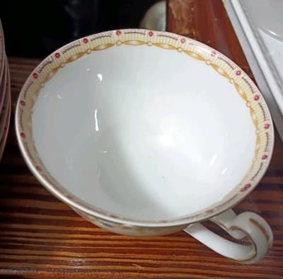 14-Pc Vintage National China Patricia Set - Service for 4 + Serving Platter &... - Thumbnail 5