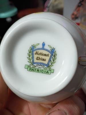 14-Pc Vintage National China Patricia Set - Service for 4 + Serving Platter &... - Thumbnail 8