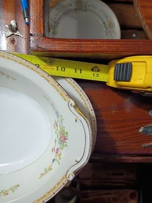 14-Pc Vintage National China Patricia Set - Service for 4 + Serving Platter &... - Thumbnail 12