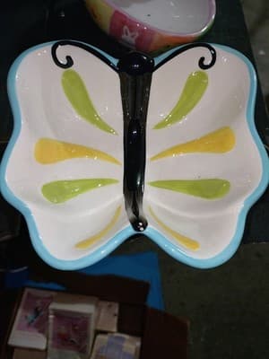 Butterfly Shaped Bowl Serving - Thumbnail 2