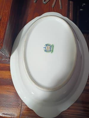 14-Pc Vintage National China Patricia Set - Service for 4 + Gravy Boat & Serving - Thumbnail 9