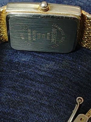 Nelsonic Diamond Quartz Nd506, SR626SW, Base Metal Bezel. Not Tested - Thumbnail 6