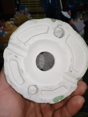 Vintage Ceramic Easter Village House Bunny Cottage Hand Painted Figurine NO... - Thumbnail 7