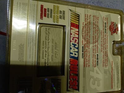 Lot Of 4 vintage Racing Items: Kenny Irwin Figurine, Die Cast 1:24 Scale... - Thumbnail 4