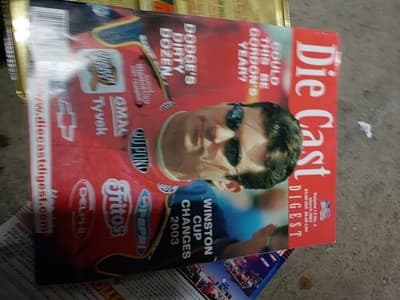 Lot Of 4 vintage Racing Items: Kenny Irwin Figurine, Die Cast 1:24 Scale... - Thumbnail 8