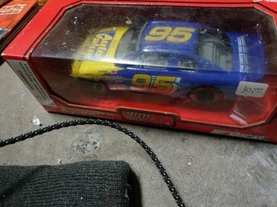 Lot Of 4 vintage Racing Items: Kenny Irwin Figurine, Die Cast 1:24 Scale... - Thumbnail 2