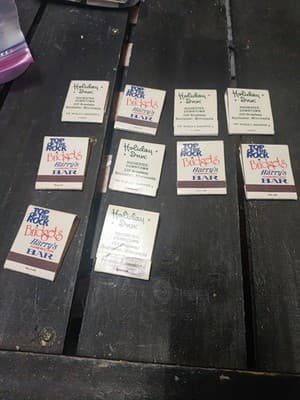 Lot of 10 Vintage Holiday Inn Rochester MN Matchbooks Bridget's Harry's Bar Full - Image 1