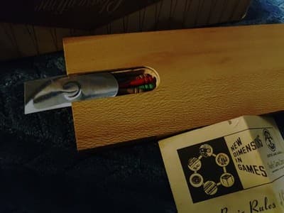 Pleasantime Wooden Cribbage Board Vintage - Thumbnail 2