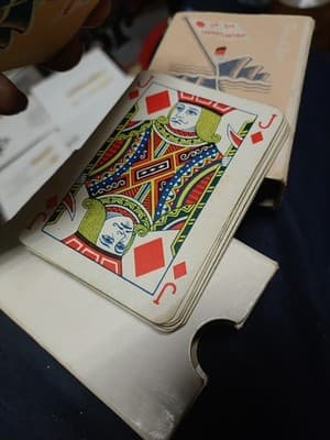 Compagnie Generale Transatlantique French Line Deck Playing Cards Original Box - - Thumbnail 5