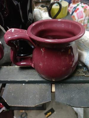 Deneen Hand Made Pottery Coffee Mug Ruttgers Sugar Lake Lodge - Thumbnail 3