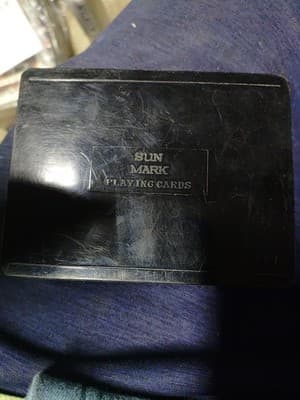 Vintage Sunmark Playing Cards Set. Pictured: /Fairies On A Mushroom. /Girl... - Thumbnail 2