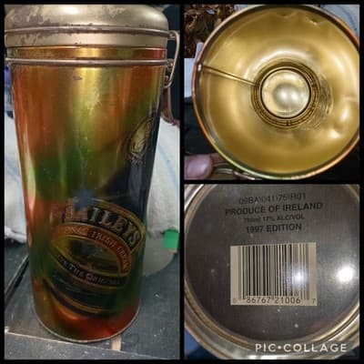 BAILEY'S IRISH CREAM COLLECTIBLE TIN CASE 1997 Edition Product of Ireland - Image 1