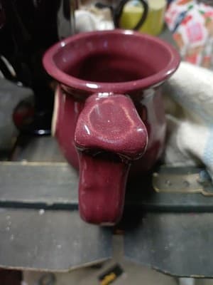 Deneen Hand Made Pottery Coffee Mug Ruttgers Sugar Lake Lodge - Thumbnail 4