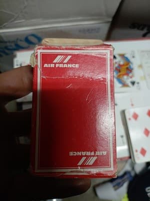 2 Vintage Decks Of Playing Card From: /Air France. / Northwest Orient - Thumbnail 2