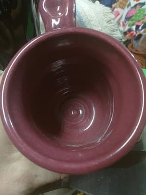 Deneen Hand Made Pottery Coffee Mug Ruttgers Sugar Lake Lodge - Thumbnail 5