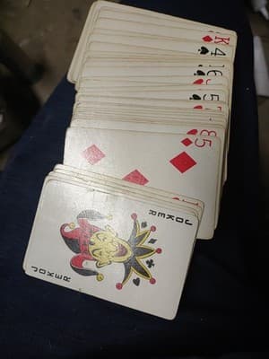 Playing Cards From 40s Or 50s . Artist Is SAYLES. No Box But All Card Are There - Thumbnail 4