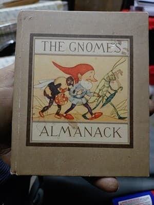Vintage The Gnome's Almanack By Ida Morpurgo / June Head 1942 Hardcover Dubler - Image 1