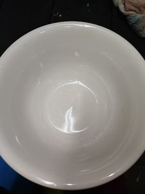 LONGABERGER Pottery Woven Traditions Blue Nesting Mixing Bowl 6" x 3" - Thumbnail 6