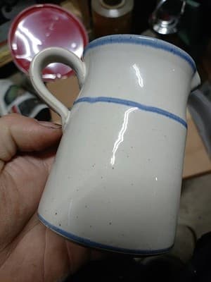 Vintage 1987 Hungry Jack Maple Syrup Stoneware Pitcher. - Thumbnail 2