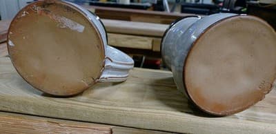 Pair Vintage 1985 Minnesota Renaissance Festival 15th Anniv Mugs Deneen Pottery - Thumbnail 6